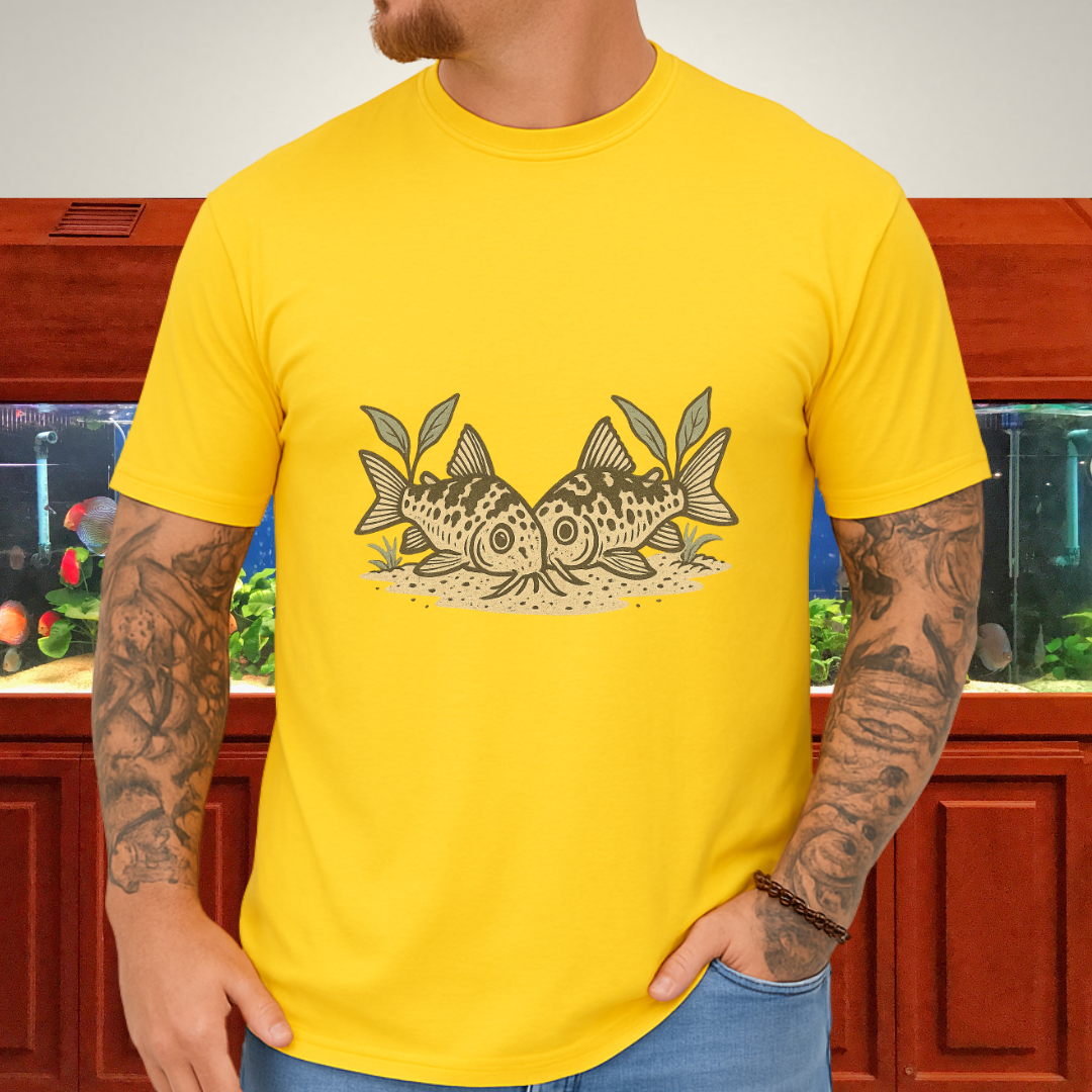 Salt and Pepper Cory Tee – Foraging Pair Nature Etching