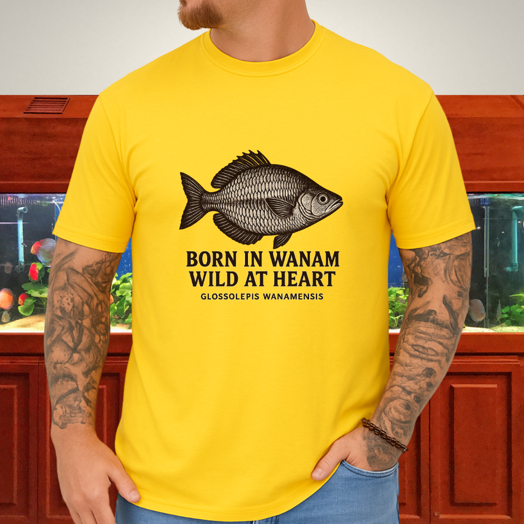 Born in Wanam Tee – Lake Wanam Rainbowfish Adventure Design
