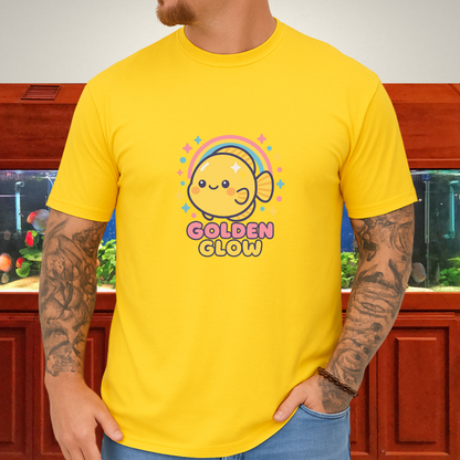 Golden Glow Kawaii Discus Rainbow Tee