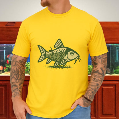 Amazon Reflections Tee – Corydoras Duplicareus Double Exposure-T-Shirt-Fish &amp; Friends Tees