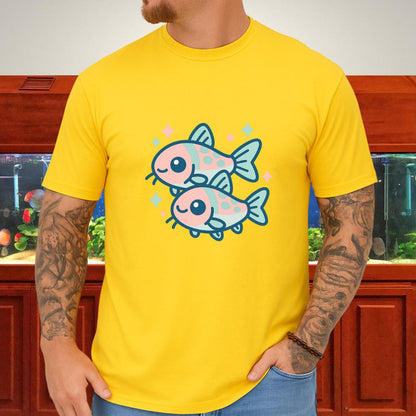 Adorable Nano Fish Shirt – Pygmy Corydoras Pastel Style-T-Shirt-Fish &amp; Friends Tees