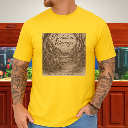 Wapoga Rainbowfish Shirt – Etched Driftwood & Mangrove Style