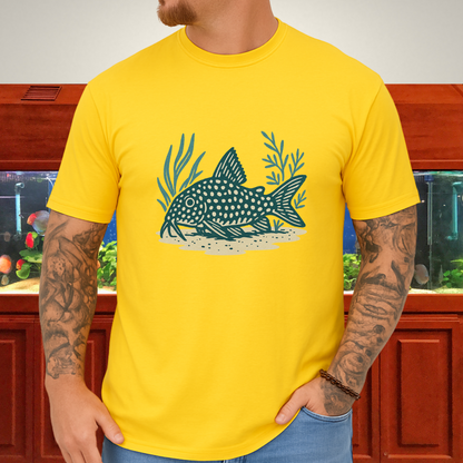 Spotted Grace Tee – Realistic Sterba’s Cory Catfish Design