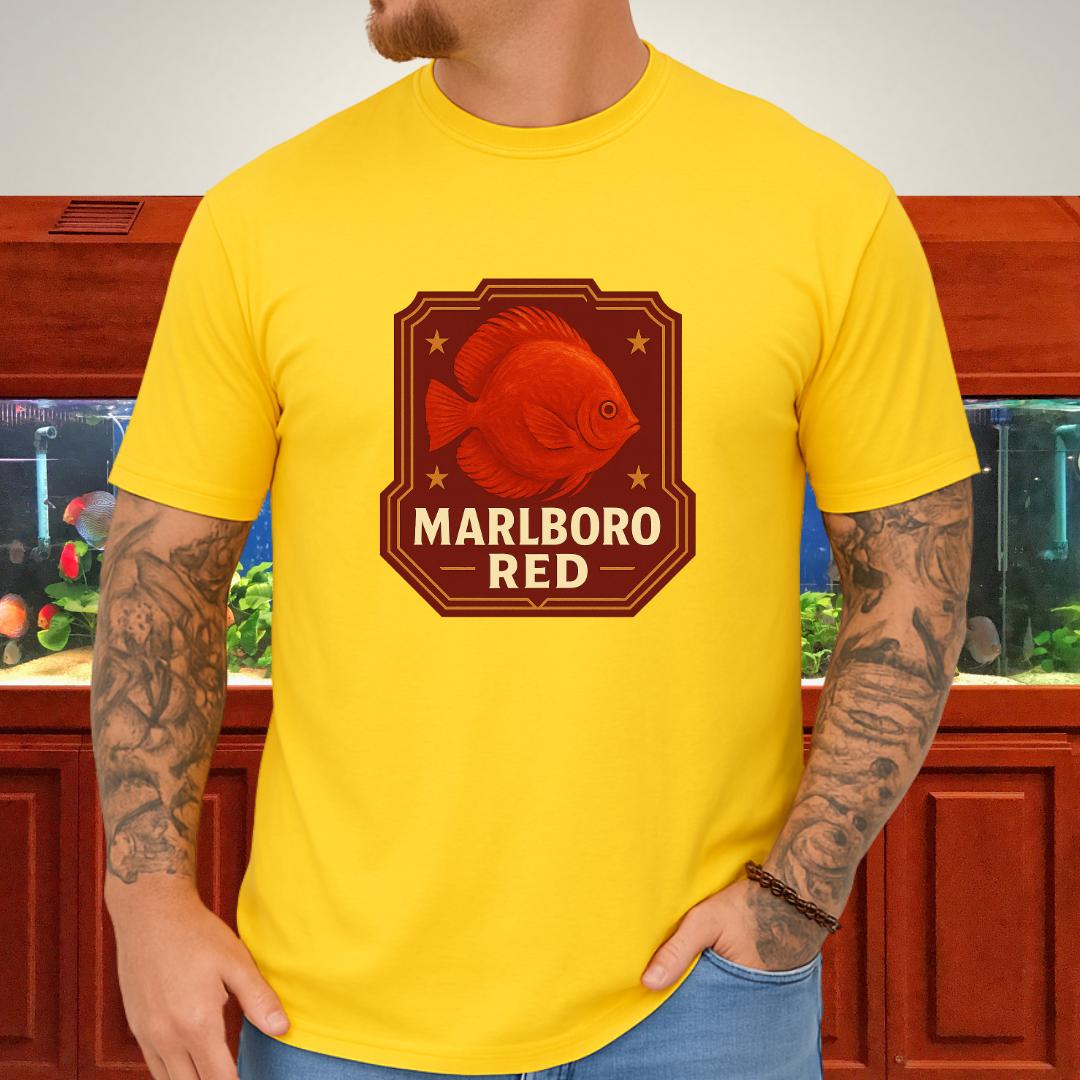 Marlboro Red Discus Prestige T-Shirt-T-Shirt-Fish &amp; Friends Tees