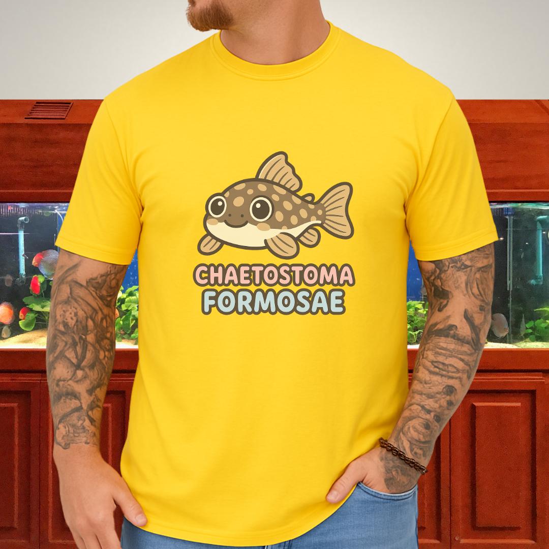 Rubber Lip Pleco Tee – Kawaii Catfish Bubble Letter Design