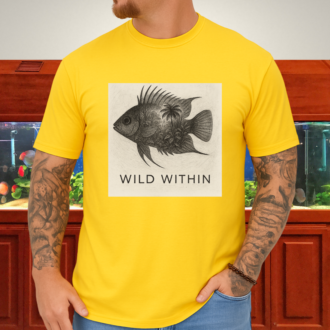 Wild Within Tee – Apistogramma Jungle Double Exposure