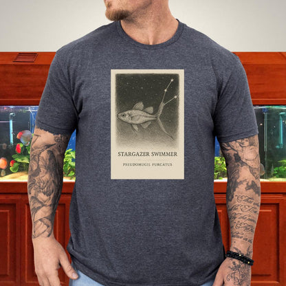 Surreal Pseudomugil Shirt – Dreamy Forktail Blue-eye Design
