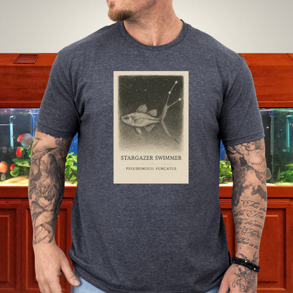 Surreal Pseudomugil Shirt – Dreamy Forktail Blue-eye Design