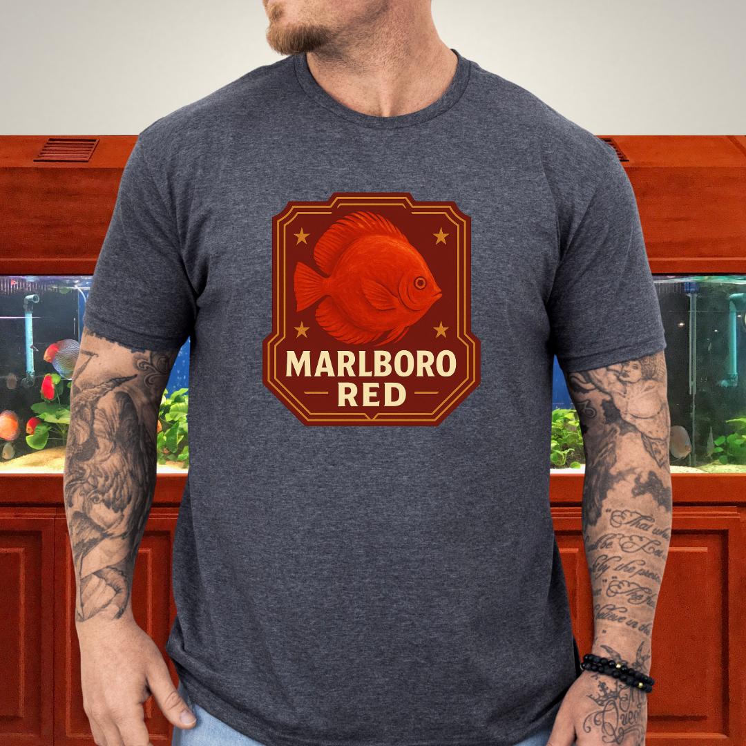 Marlboro Red Discus Prestige T-Shirt-T-Shirt-Fish &amp; Friends Tees