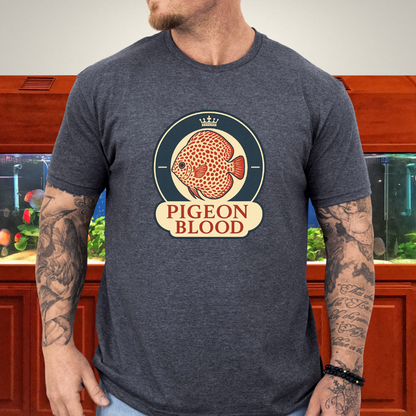 Vintage Pigeon Blood Discus Crown Crest Shirt