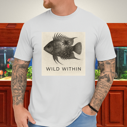 Wild Within Tee – Apistogramma Jungle Double Exposure