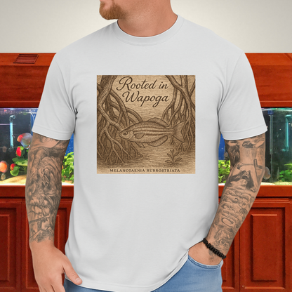 Wapoga Rainbowfish Shirt – Etched Driftwood & Mangrove Style