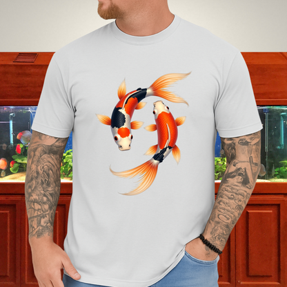 Japanese Koi Fish Harmony Shirt – Aquatic Symbolism