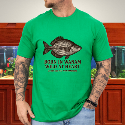 Born in Wanam Tee – Lake Wanam Rainbowfish Adventure Design