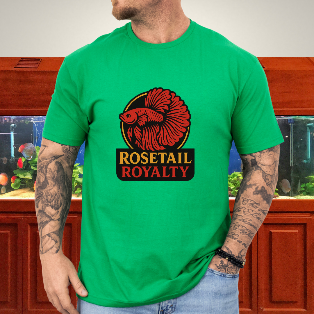 Rosetail Royalty Betta Fish T-Shirt