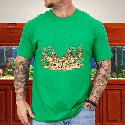 Salt and Pepper Cory Tee – Foraging Pair Nature Etching