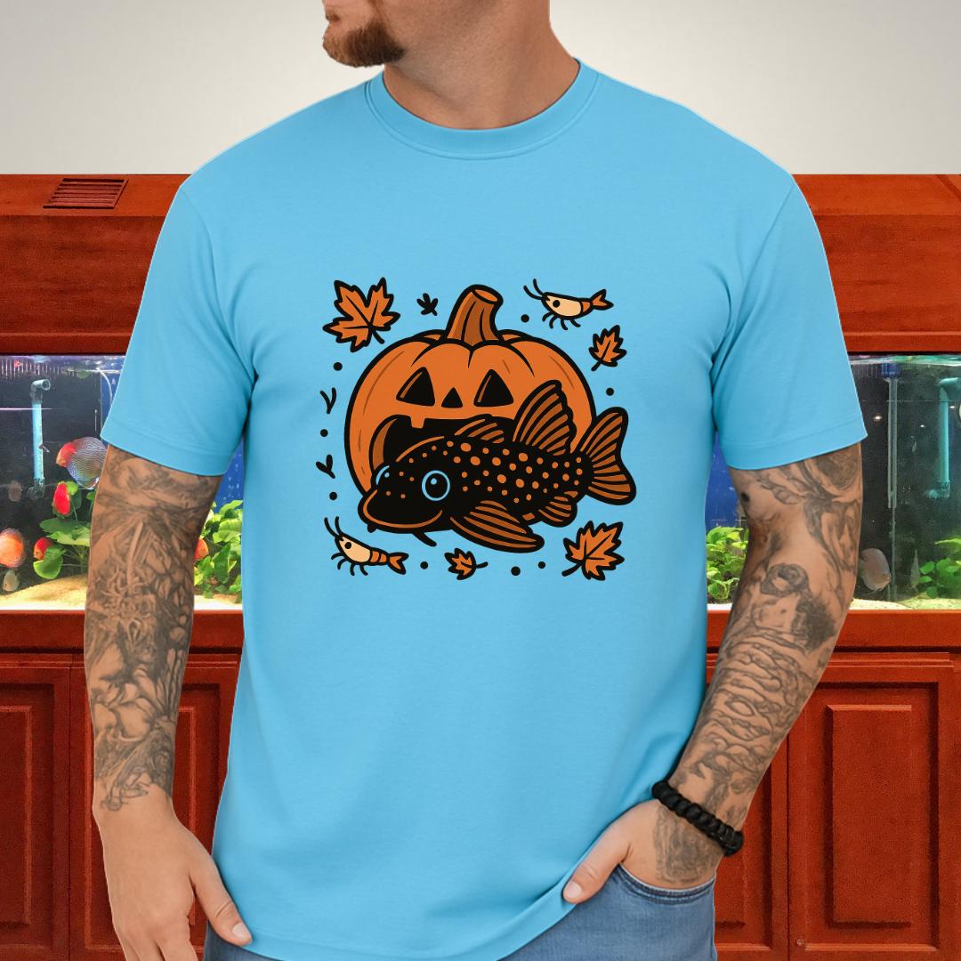 Pumpkin Pleco Party-T-Shirt-Fish &amp; Friends Tees