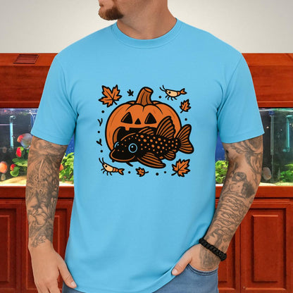 Pumpkin Pleco Party-T-Shirt-Fish &amp; Friends Tees