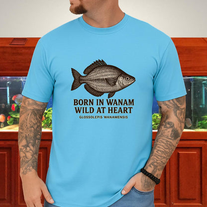 Born in Wanam Tee – Lake Wanam Rainbowfish Adventure Design