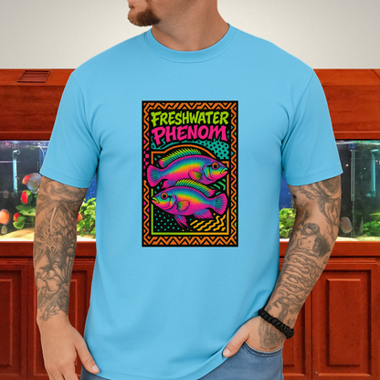 Freshwater Phenom Tee – Neon 90s Kribensis Design