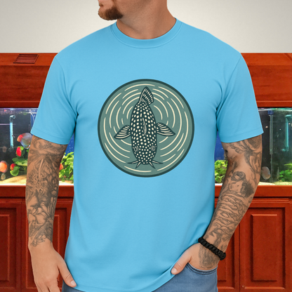 Ripple View Tee – Retro Corydoras Sterbai Lithograph
