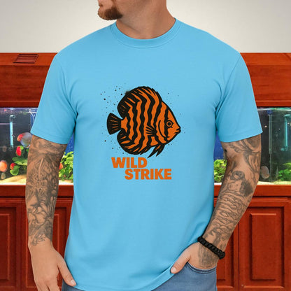 Wild Strike Punk Tiger Stripe Discus Tee-T-Shirt-Fish &amp; Friends Tees