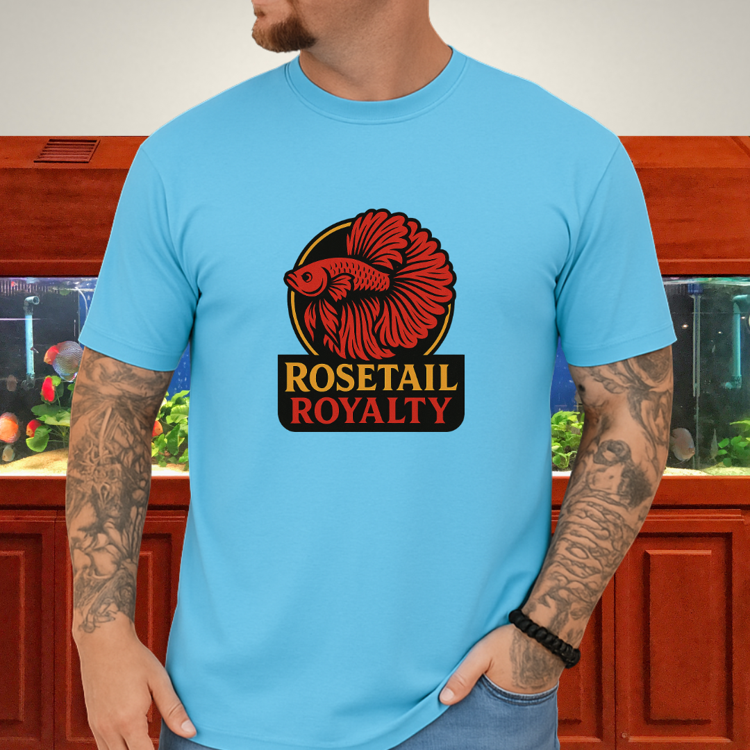 Rosetail Royalty Betta Fish T-Shirt