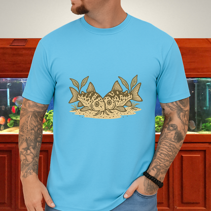 Salt and Pepper Cory Tee – Foraging Pair Nature Etching