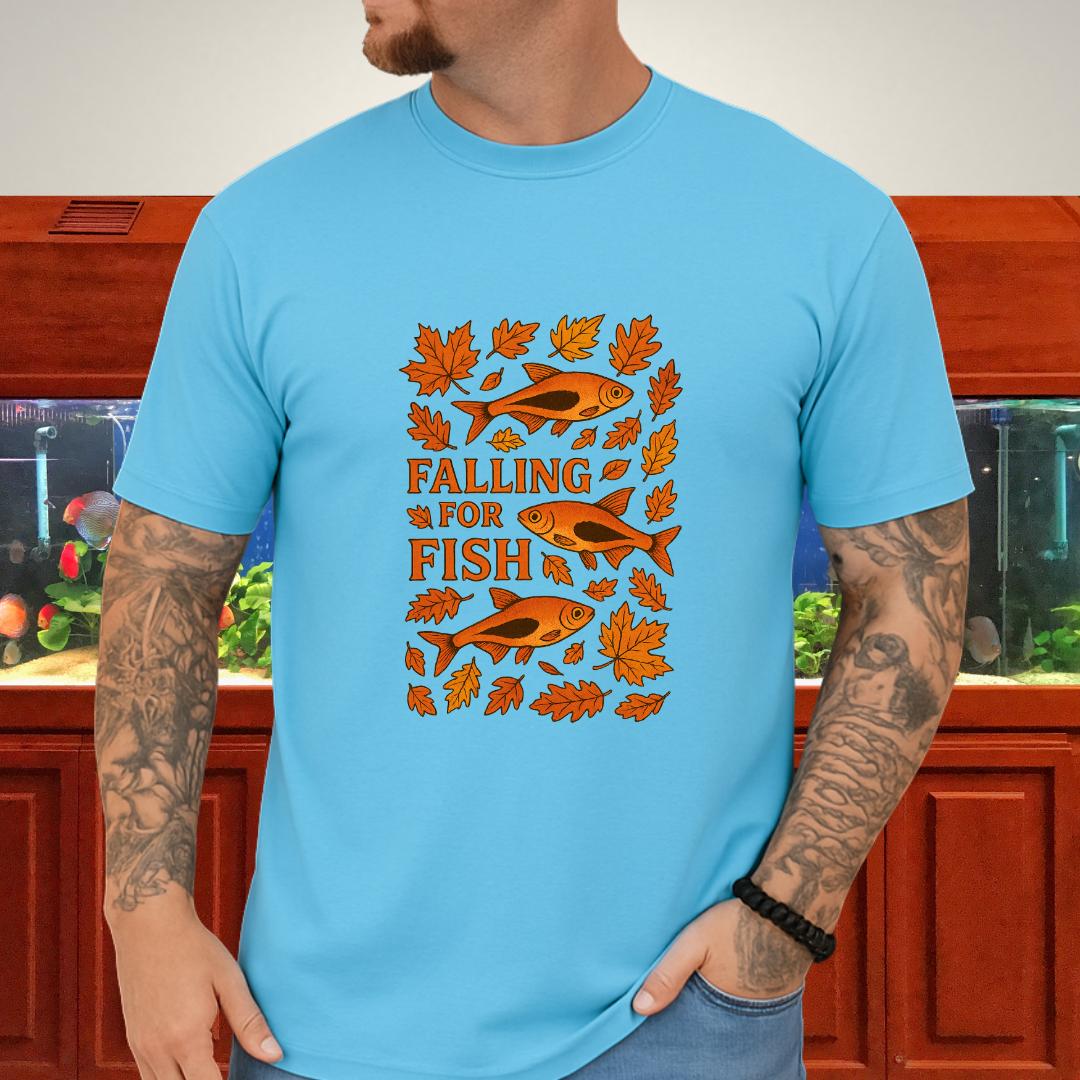 Autumn Leaves & Rasboras-T-Shirt-Fish &amp; Friends Tees