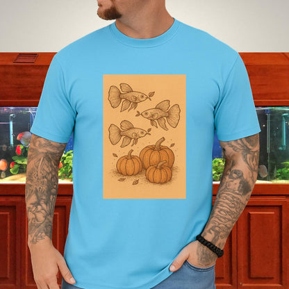 The Great Guppy Pumpkin Patch-T-Shirt-Fish &amp; Friends Tees