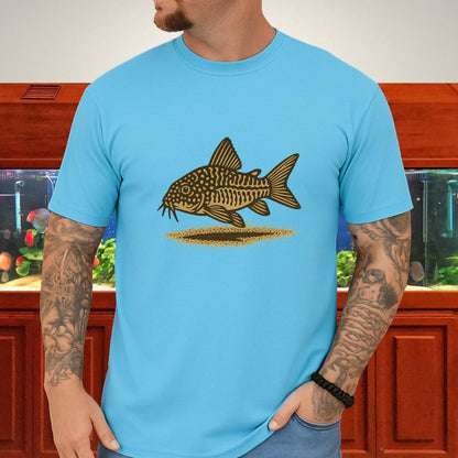 Sand Dweller Tee – Realistic Sterbai Corydoras Design-T-Shirt-Fish &amp; Friends Tees