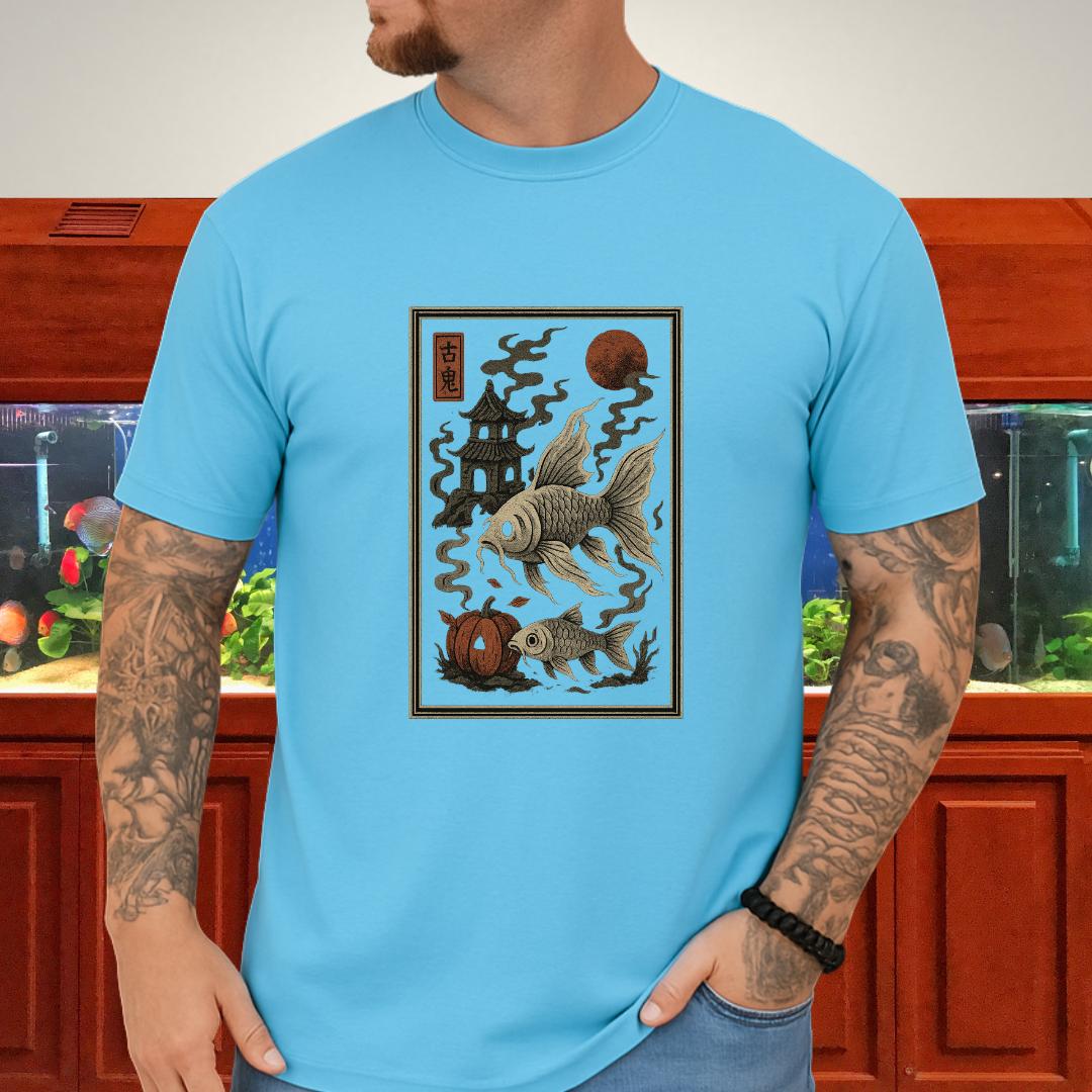 The Haunted Aquarium-T-Shirt-Fish &amp; Friends Tees