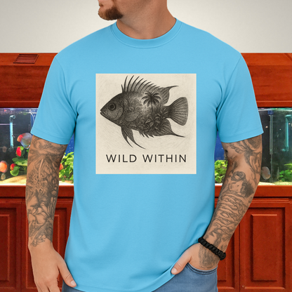 Wild Within Tee – Apistogramma Jungle Double Exposure