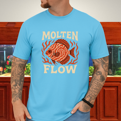 Molten Flow Psychedelic Discus Tee