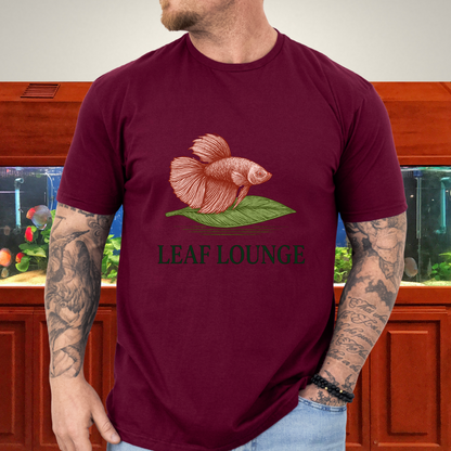 Leaf Rest Betta Tee – Floating Betta Fish Design