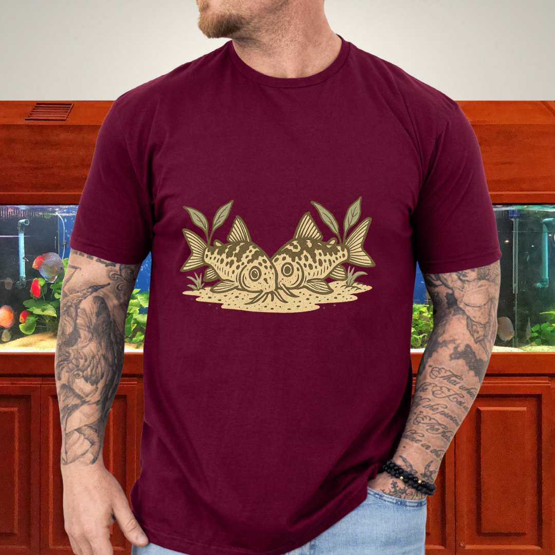 Salt and Pepper Cory Tee – Foraging Pair Nature Etching