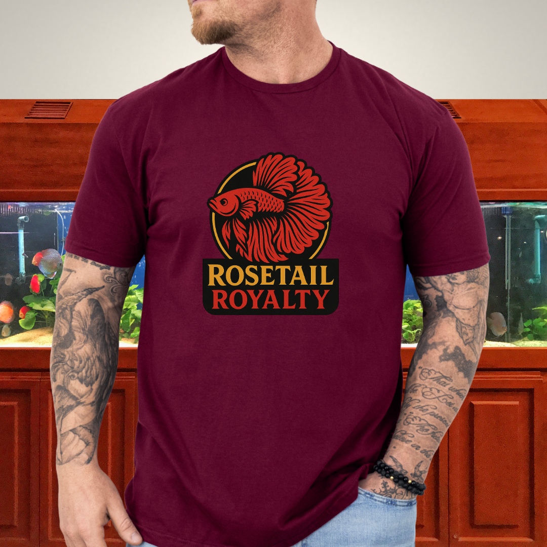 Rosetail Royalty Betta Fish T-Shirt