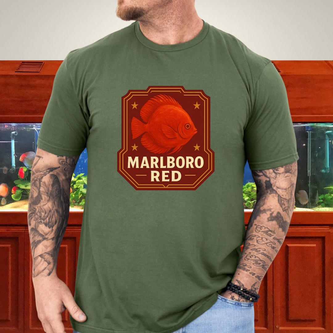 Marlboro Red Discus Prestige T-Shirt-T-Shirt-Fish &amp; Friends Tees