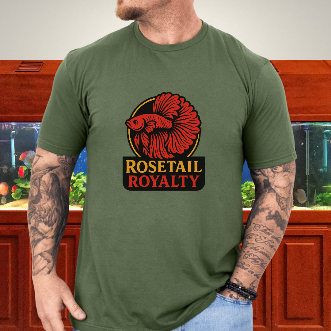 Rosetail Royalty Betta Fish T-Shirt