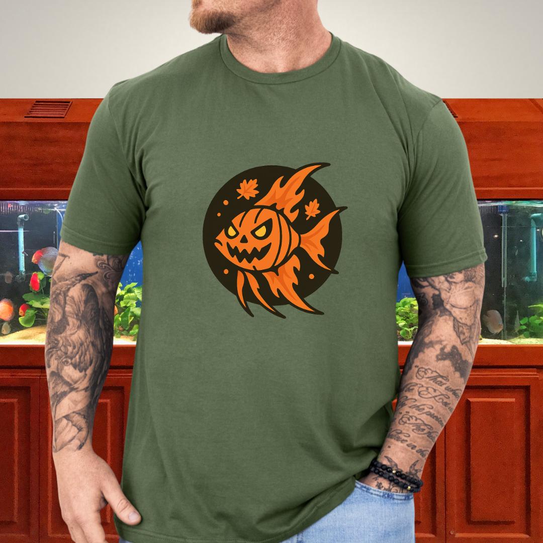 Jack-o’-Lantern Angelfish-T-Shirt-Fish &amp; Friends Tees
