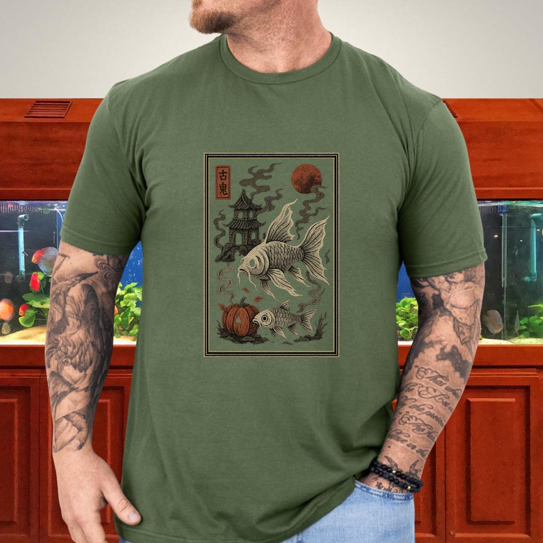 The Haunted Aquarium-T-Shirt-Fish &amp; Friends Tees