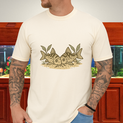 Salt and Pepper Cory Tee – Foraging Pair Nature Etching