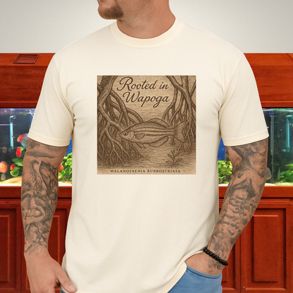 Wapoga Rainbowfish Shirt – Etched Driftwood & Mangrove Style