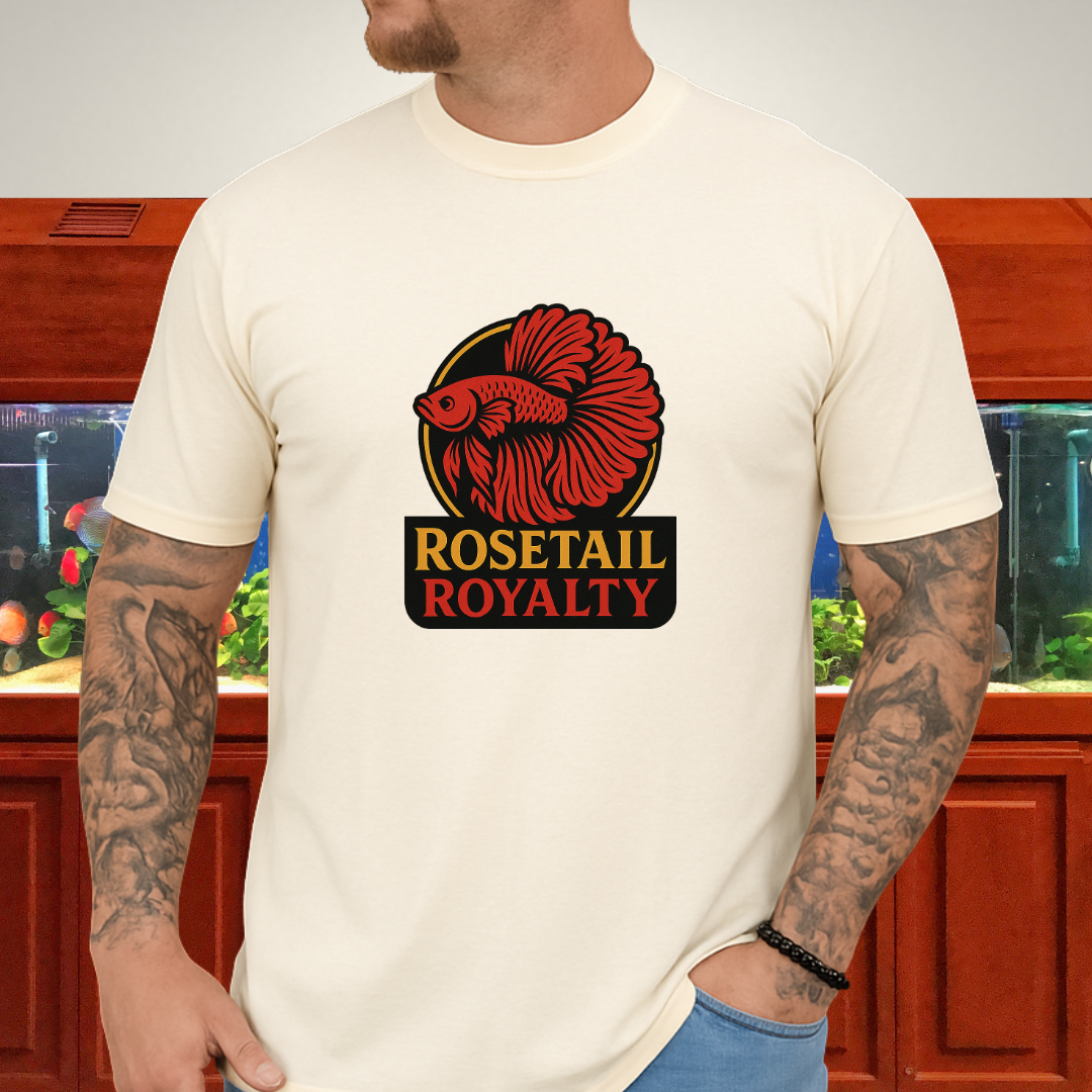 Rosetail Royalty Betta Fish T-Shirt