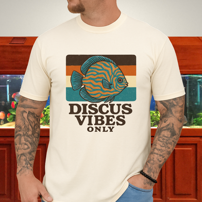Retro Discus Fish T-Shirt – 70s Groovy Aquarium Style