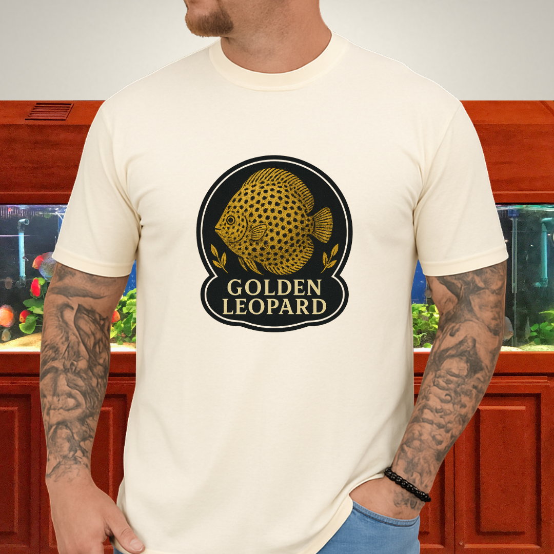 Vintage Golden Leopard Discus Tee