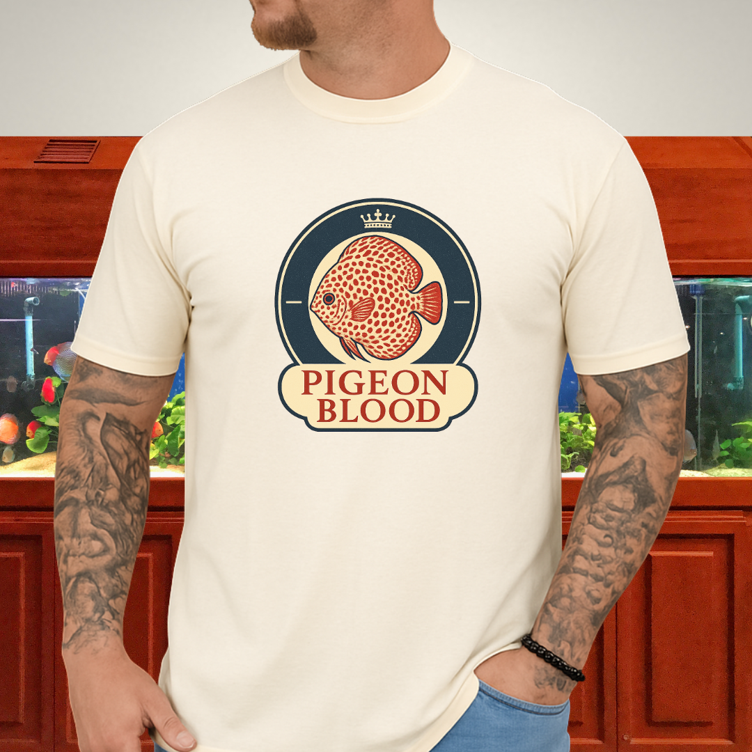 Vintage Pigeon Blood Discus Crown Crest Shirt