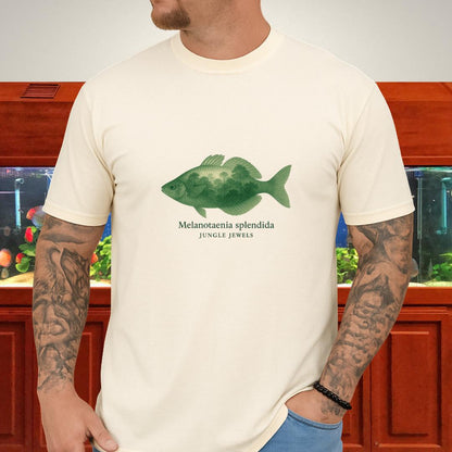 Jungle Jewels Tee – Eastern Rainbowfish Surreal Design