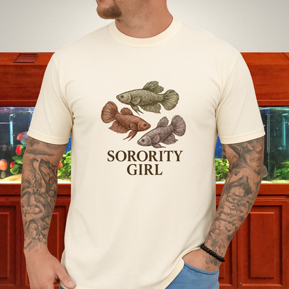 Female Betta Sorority Tee – Trio Design with Typography