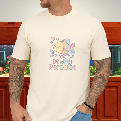 Fishy Paradise Tee – Kawaii Rainbow Paradise Fish Design